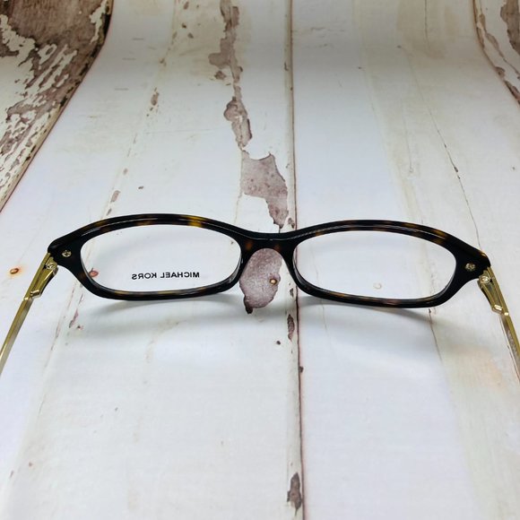 Michael Kors Rectangular Brown Eyeglasses Glasses Frames W/Box NWOT - Picture 5 of 13